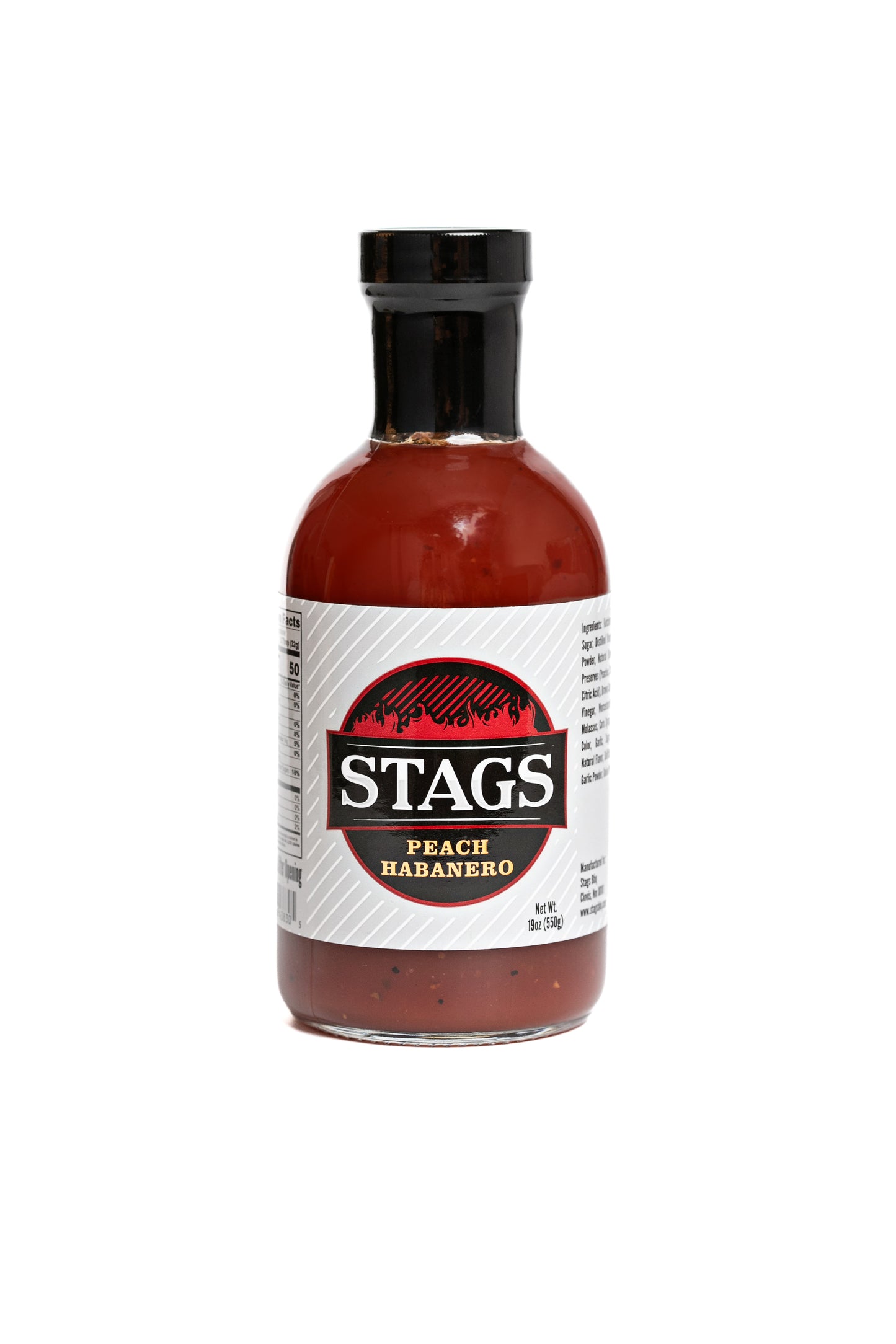 2 - Stags Peach Habanero BBQ Sauce