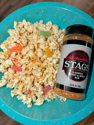 K-Dawg’s Sweet & Spicy Popcorn