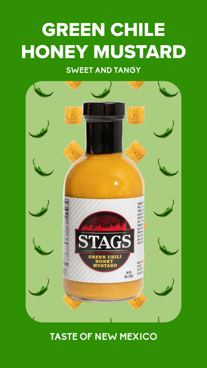 2 - Stags Green Chile Honey Mustard